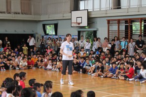 小椋久美子　東京都小学校イベント